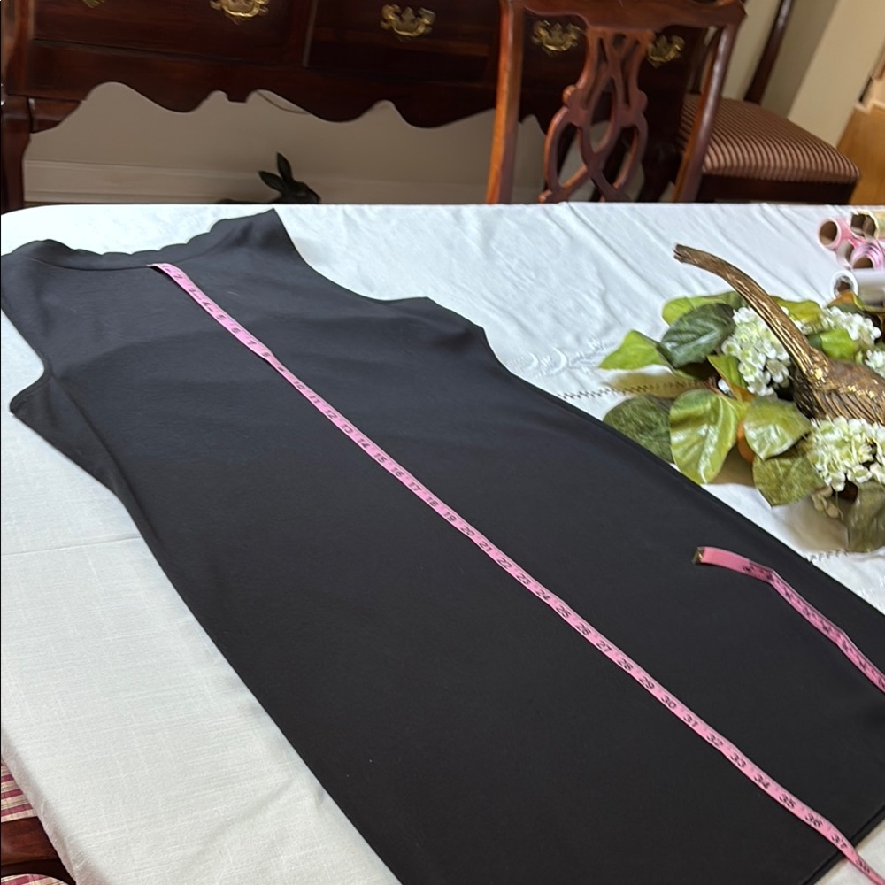 Elegant Black Sleeveless Dress by Talbots - Picture 5 of 9